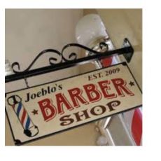 " Joeblo's Barber Shop"